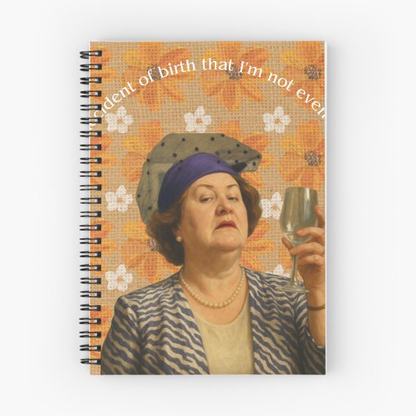 Item preview, Hyacinth Bucket Quote Vintage Design – It's simply an accident of birth that I'm not even more important – British Comedy Sass Art designed and sold by Cottage Girl.
