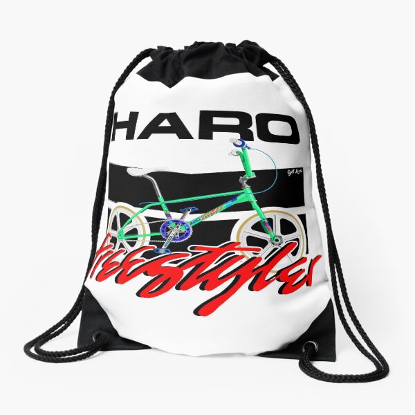 old school bmx Drawstring Bag