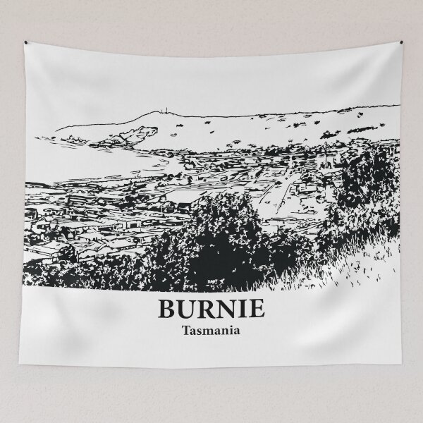 Item preview, Burnie - Tasmania designed and sold by Lakeric Cityscapes.
