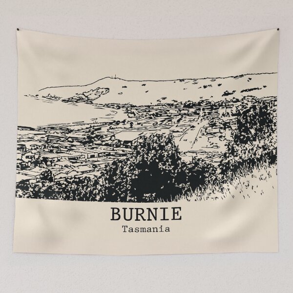 Item preview, Burnie - Tasmania designed and sold by Lakeric Cityscapes.