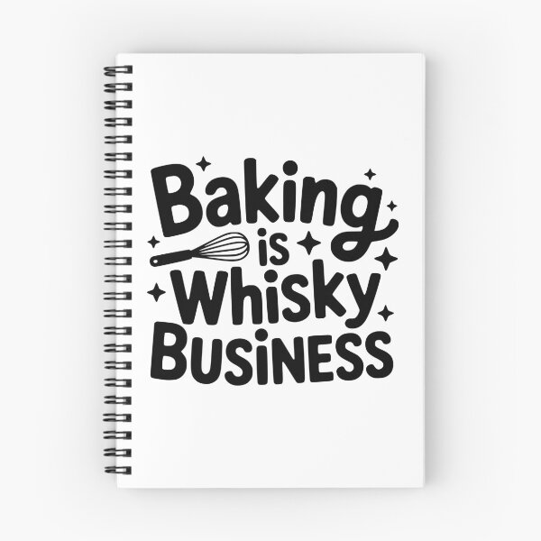 Item preview, Whisky Business! Funny Baking Pun designed and sold by PMCreative.