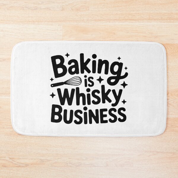 Item preview, Whisky Business! Funny Baking Pun designed and sold by PMCreative.
