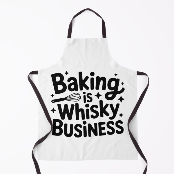 Item preview, Whisky Business! Funny Baking Pun designed and sold by PMCreative.