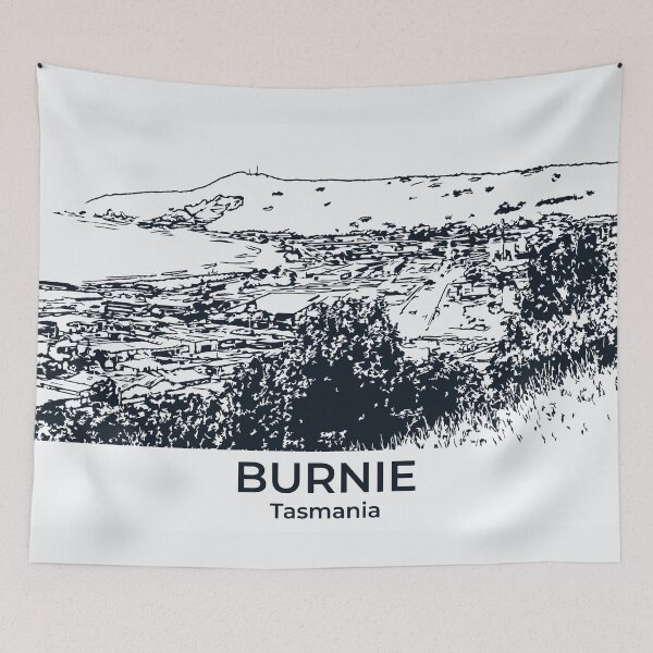 Item preview, Burnie - Tasmania designed and sold by Lakeric Cityscapes.