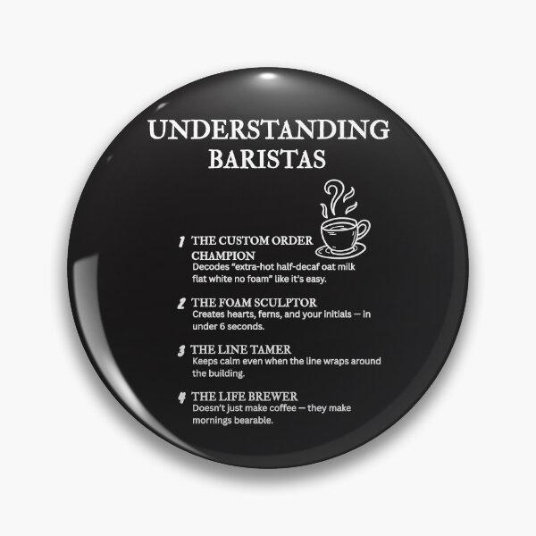 Artikelvorschau, Baristas verstehen – Lustige Definitionen der Kaffeekultur – Schwarz entworfen und verkauft von PsyFlow35.