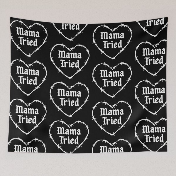 Item preview, Mama Tried Barbwire Heart designed and sold by StudioLucic.