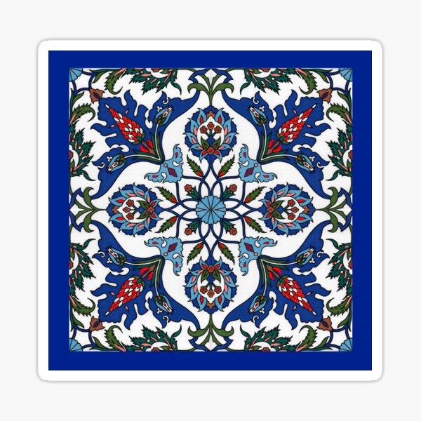 Oriental pattern wall art Sticker