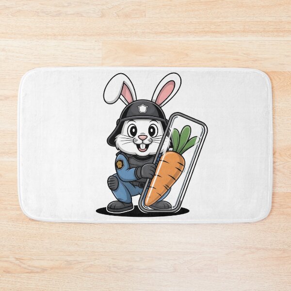 Item preview, Bunny Block Unit – Veggie Barrier Expert in Action designed and sold by Fragy72.