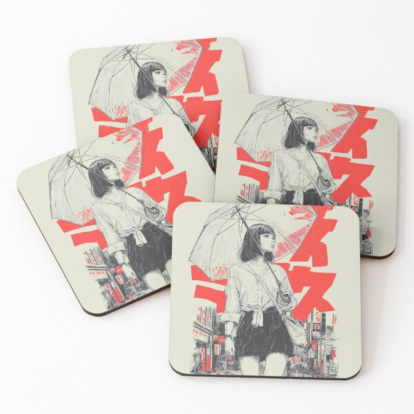 Item preview, Anime Girl Walking Alone – Lo-Fi Aesthetic Sadcore Tee designed and sold by Ouch-Design.