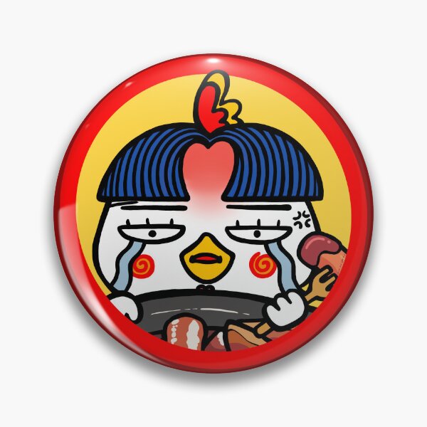 Item preview, Spicy Chicken Noodles - Sausage - Buldak Hot Chicken Flavor Ramen. It's so hot!  designed and sold by PickledjoArt.
