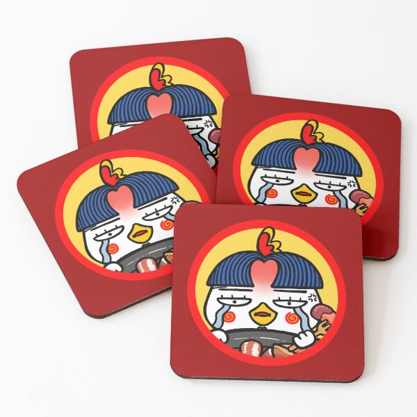 Item preview, Spicy Chicken Noodles - Sausage - Buldak Hot Chicken Flavor Ramen. It's so hot!  designed and sold by PickledjoArt.