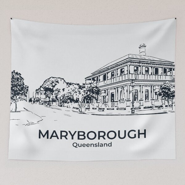 Item preview, Maryborough - Queensland designed and sold by Lakeric Cityscapes.