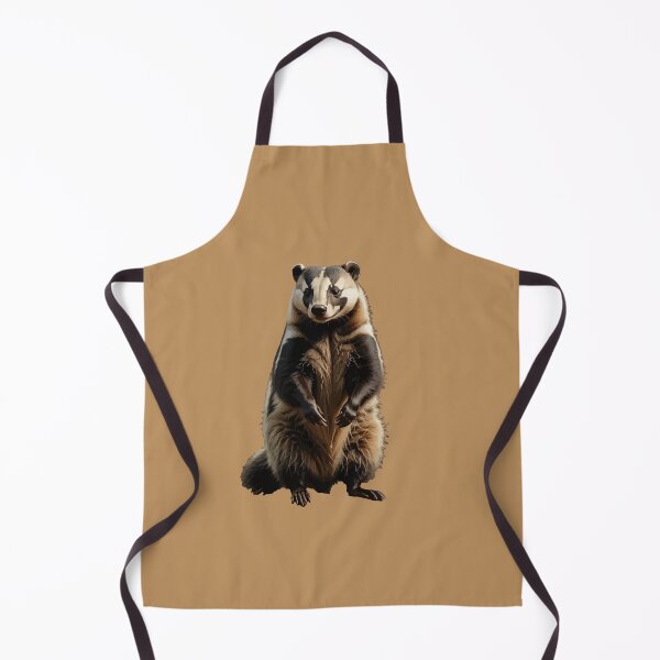 Item preview, Badger Standing On Hind Legs Wildlife Portrait designed and sold by taiche.