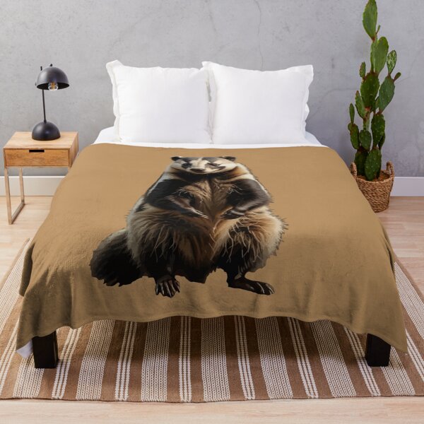 Item preview, Badger Standing On Hind Legs Wildlife Portrait designed and sold by taiche.