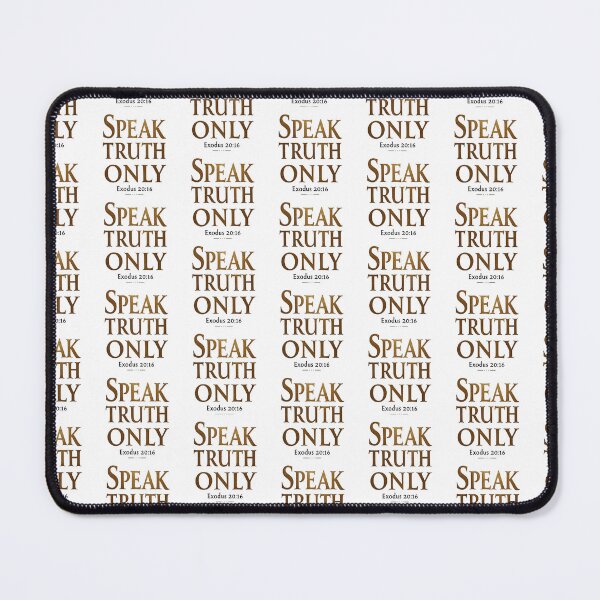 Item preview, Truth Teller – Exodus 20:16 Speak Life Not Lies Tee designed and sold by ebocraft.