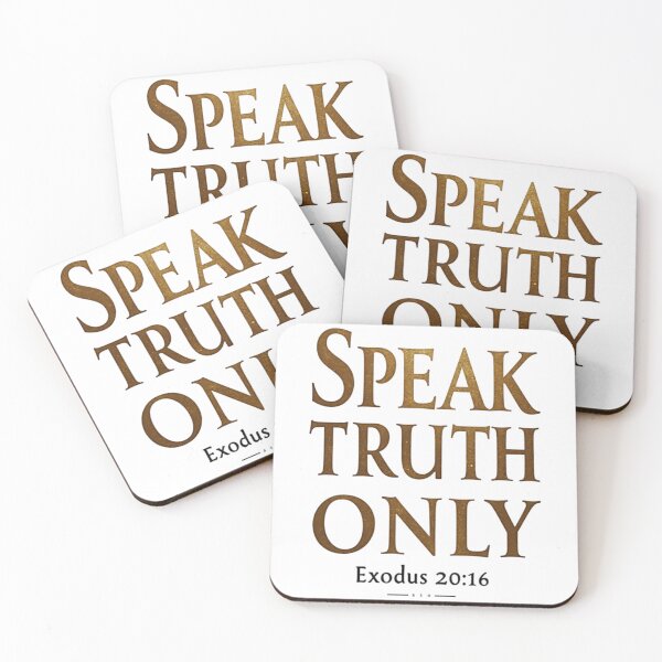 Item preview, Truth Teller – Exodus 20:16 Speak Life Not Lies Tee designed and sold by ebocraft.