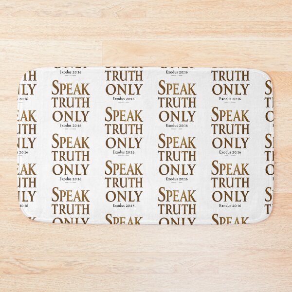 Item preview, Truth Teller – Exodus 20:16 Speak Life Not Lies Tee designed and sold by ebocraft.