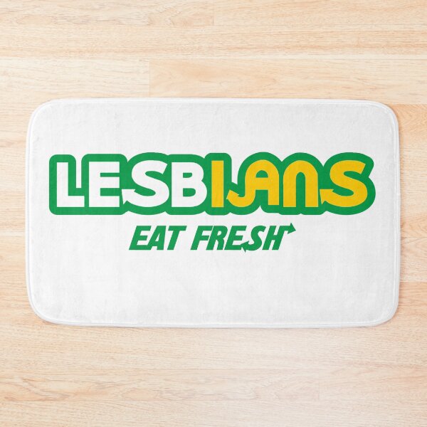 Item preview, Lesbians Eat Fresh designed and sold by leafsquare.