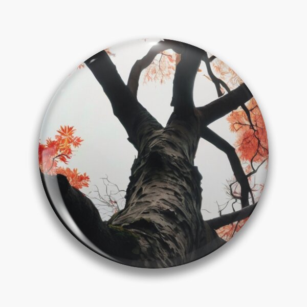Item preview, water colour art of a huge tree with red leaves designed and sold by optimusprime39.
