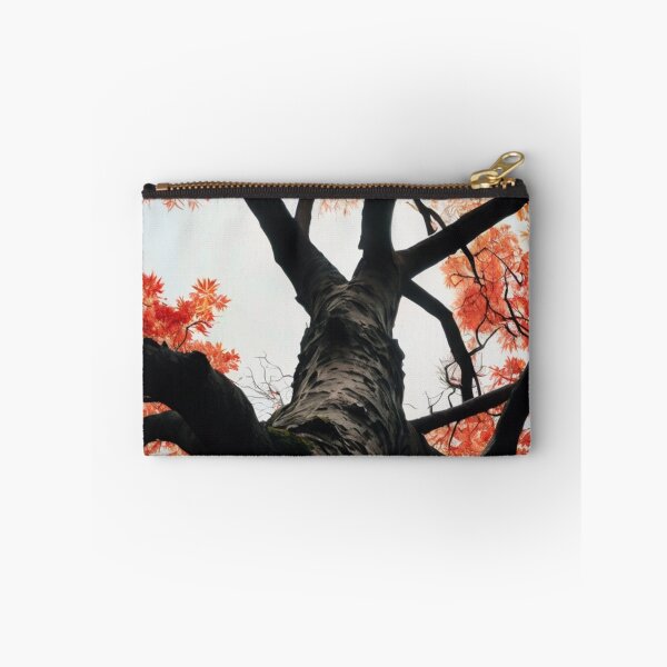 Item preview, water colour art of a huge tree with red leaves designed and sold by optimusprime39.