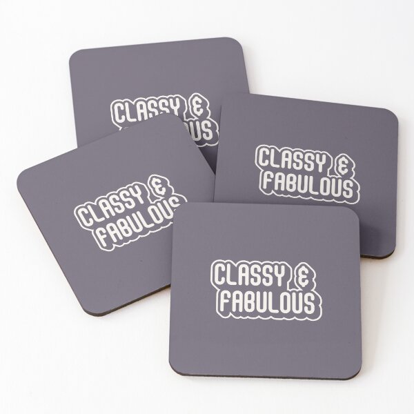 Item preview, Modern Minimalist 'Classy & Fabulous' Typography designed and sold by trepiu.