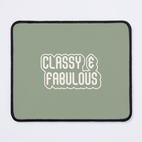 Item preview, Modern Minimalist 'Classy & Fabulous' Typography designed and sold by trepiu.