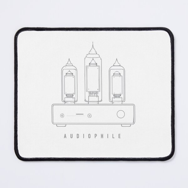 Item preview, Audiophile - Vacuum Tube Amplifier Line Art designed and sold by KiwiRider.