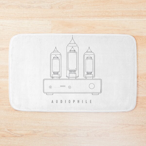 Item preview, Audiophile - Vacuum Tube Amplifier Line Art designed and sold by KiwiRider.