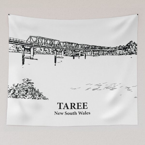 Item preview, Taree - New South Wales designed and sold by Lakeric Cityscapes.