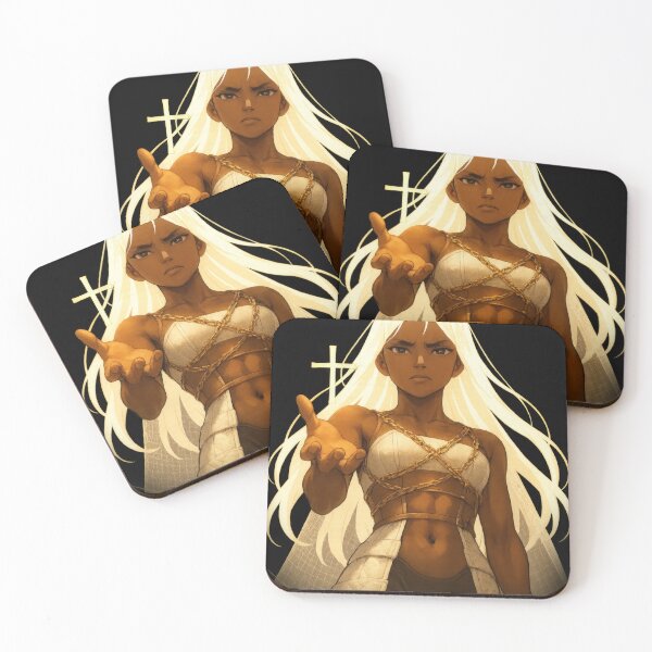 Item preview, Divine Radiance – Tanned Anime Saint Girl in Chains designed and sold by Hirvipelto.