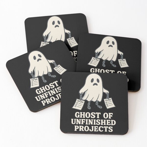 Item preview, Ghost of Unfinished Projects designed and sold by M4K3RB0T.