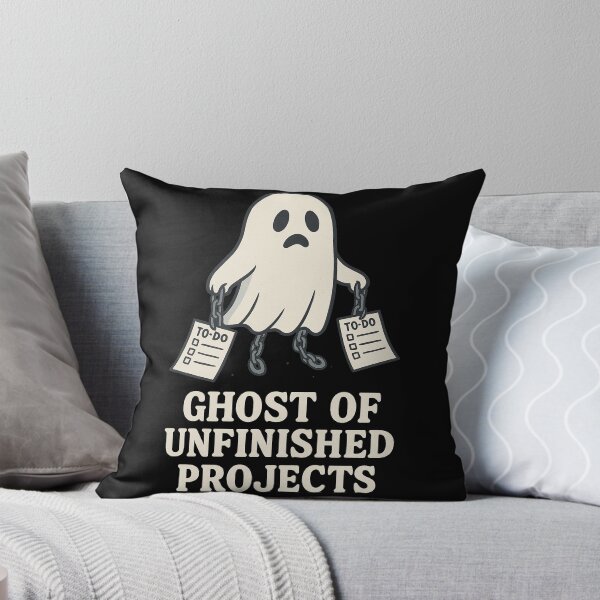 Item preview, Ghost of Unfinished Projects designed and sold by M4K3RB0T.