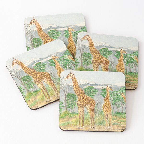 Item preview, Giraffe Trilogy designed and sold by Kunst-Grafik .