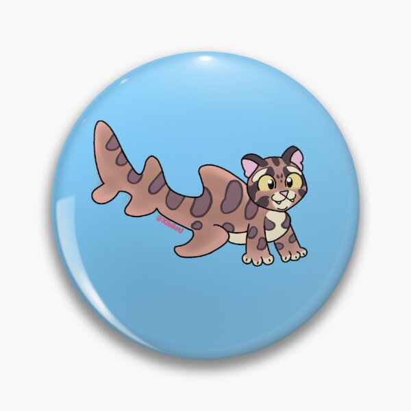 Item preview, Clouded leopard shark designed and sold by XibilotlArt.