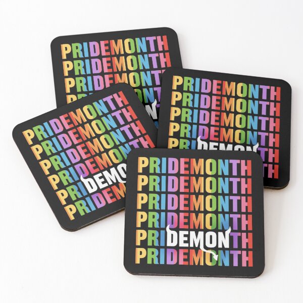 Item preview, Pride Month Demon Flag designed and sold by fusedtees.