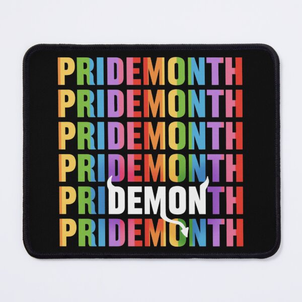 Item preview, Pride Month Demon Flag designed and sold by fusedtees.