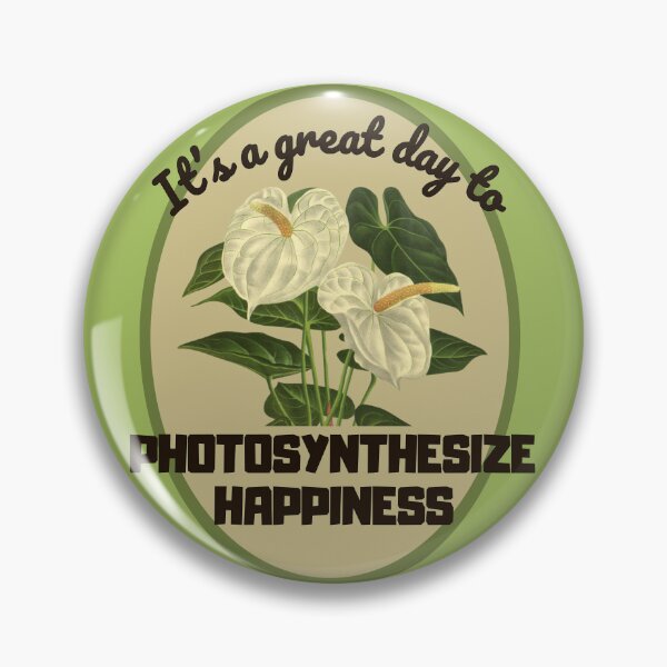 Item preview, Great day to photosynthesize happiness: vintage anthurium designed and sold by MySciPic.