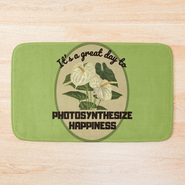 Item preview, Great day to photosynthesize happiness: vintage anthurium designed and sold by MySciPic.