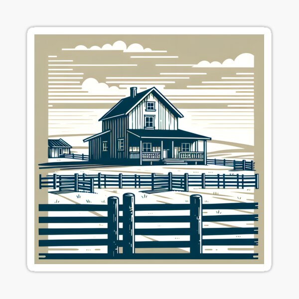 Item preview, Rustic Farmhouse Vintage T-Shirt designed and sold by Route and Render.
