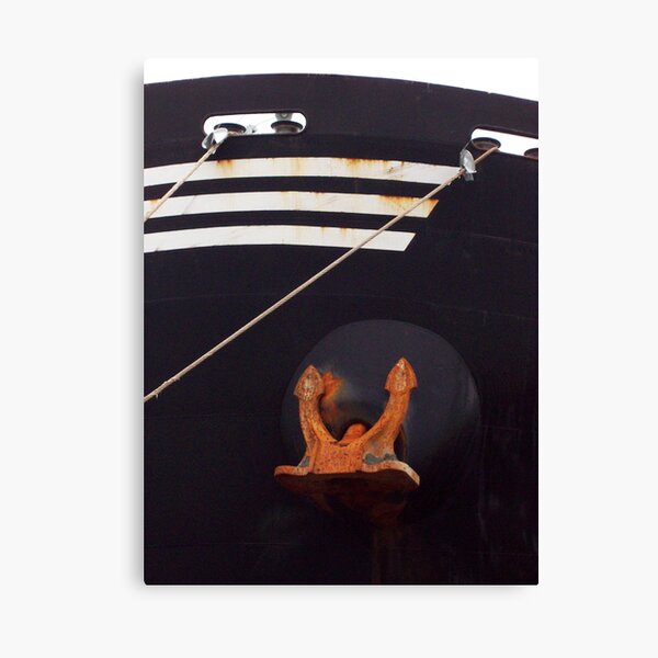 Bow and Anchor photo Canvas Print