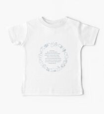 Jar with smoothies and ingredients for smoothie. Baby Tee