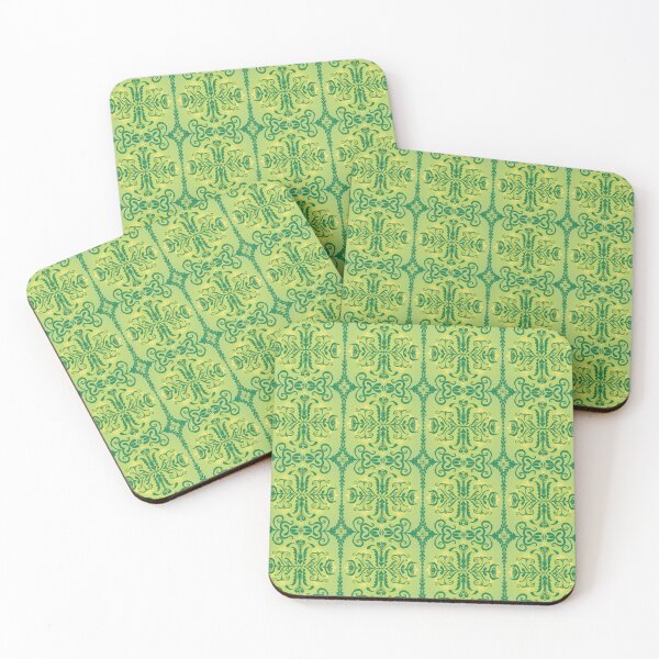 Item preview, Flourish in Green – Seamless Decorative Pattern designed and sold by Nan Studio.