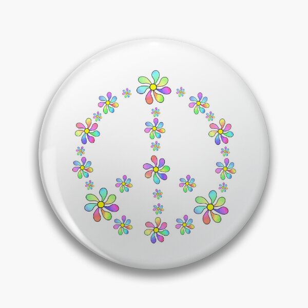 Item preview, 60s Style Peace Sign designed and sold by Sartoris Art.