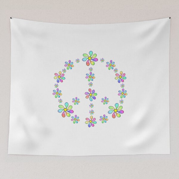 Item preview, 60s Style Peace Sign designed and sold by Sartoris Art.