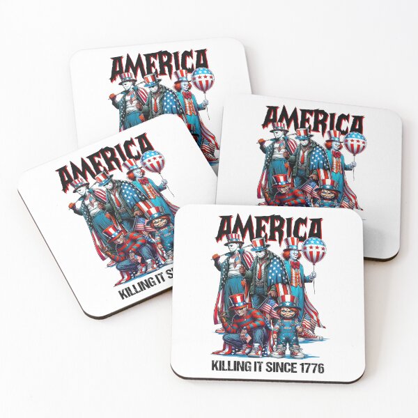 Item preview, America Killing It Since 1776 Horror 4th of July designed and sold by Artifyo.