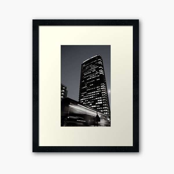 Centre Point at Night Framed Art Print