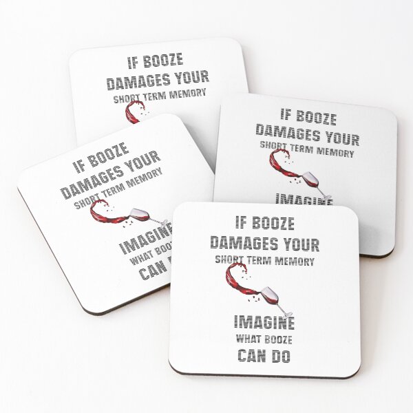 Item preview, Booze can affect your memory, what about booze? designed and sold by ElGordeaux.