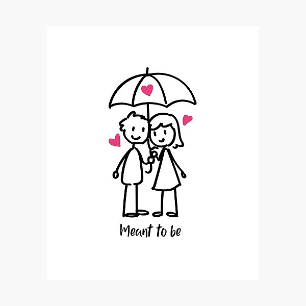 Item preview, Meant To Be Love designed and sold by Harmonick-Tees.