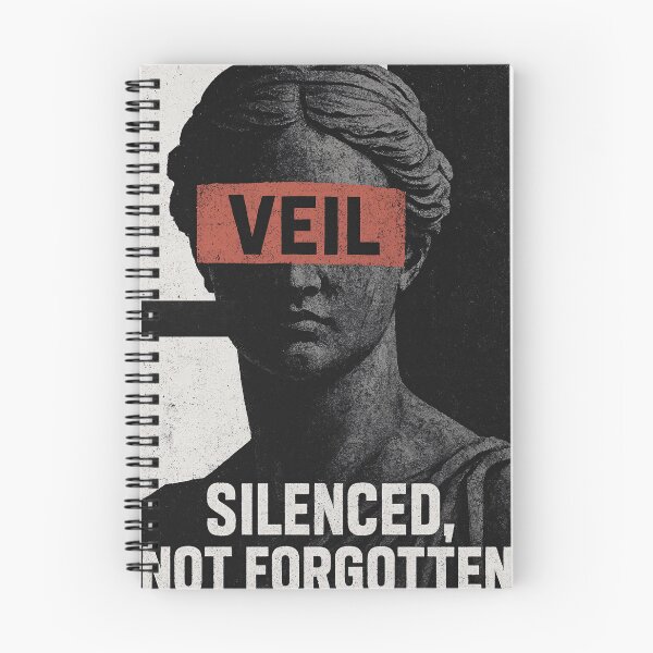 Item preview, Silenced, Not Forgotten: VEIL Protest Art designed and sold by vaerk.