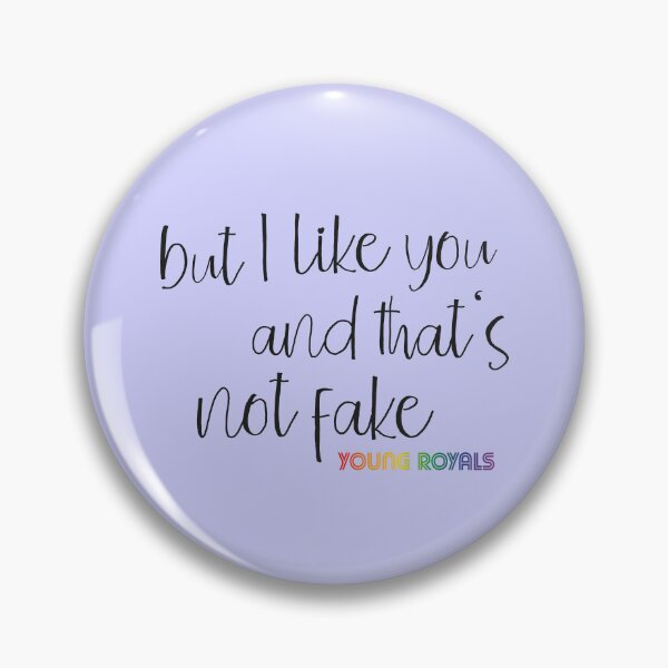 Item preview, But I like you and that's not fake - Young Royals  designed and sold by kobyakov.